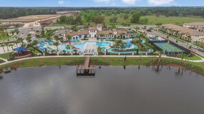 A heated pool - Dream Vacation 5 Star 8 Miles from Disney Area8877 (Kissimmee)