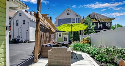 Luxury 3BR, 2 Full + 2 Half Baths / Walk to Elmwood / Garage / EV Charger / AC