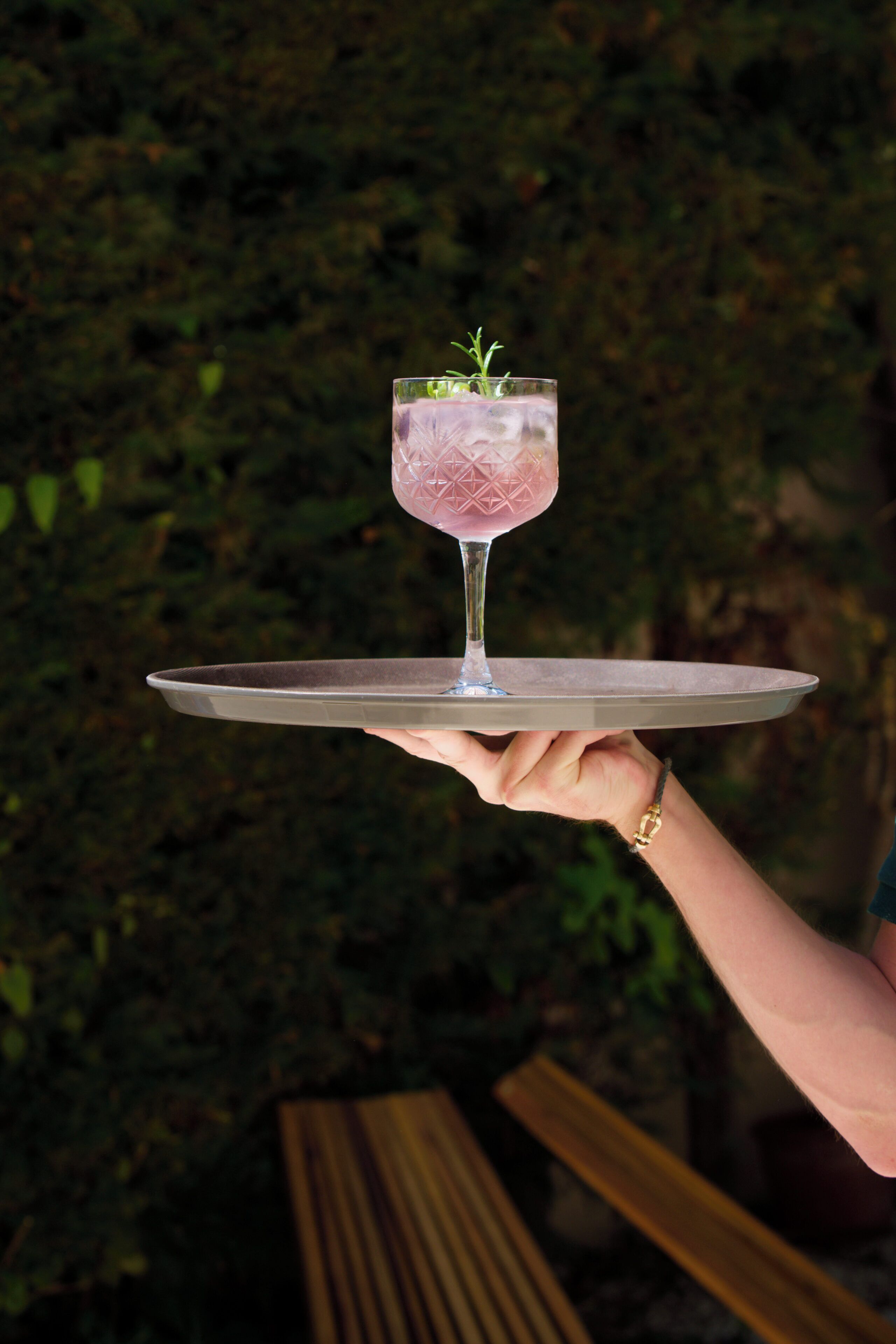 Poolside bar