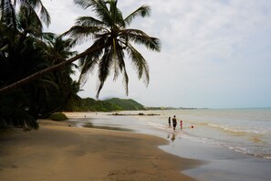 Beach nearby, beach towels
