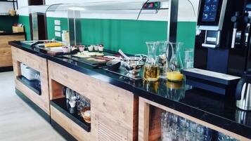 Daily buffet breakfast (EUR 14 per person)