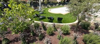 Splendid 5* villa, heated pool, sea view, 850m from Capelan beach