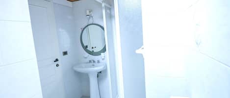 Shower, hair dryer