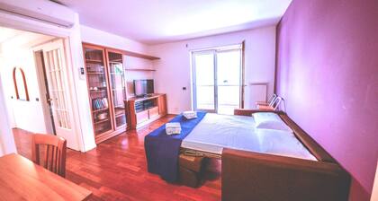 Two-Bedroom Apartment with Balcony