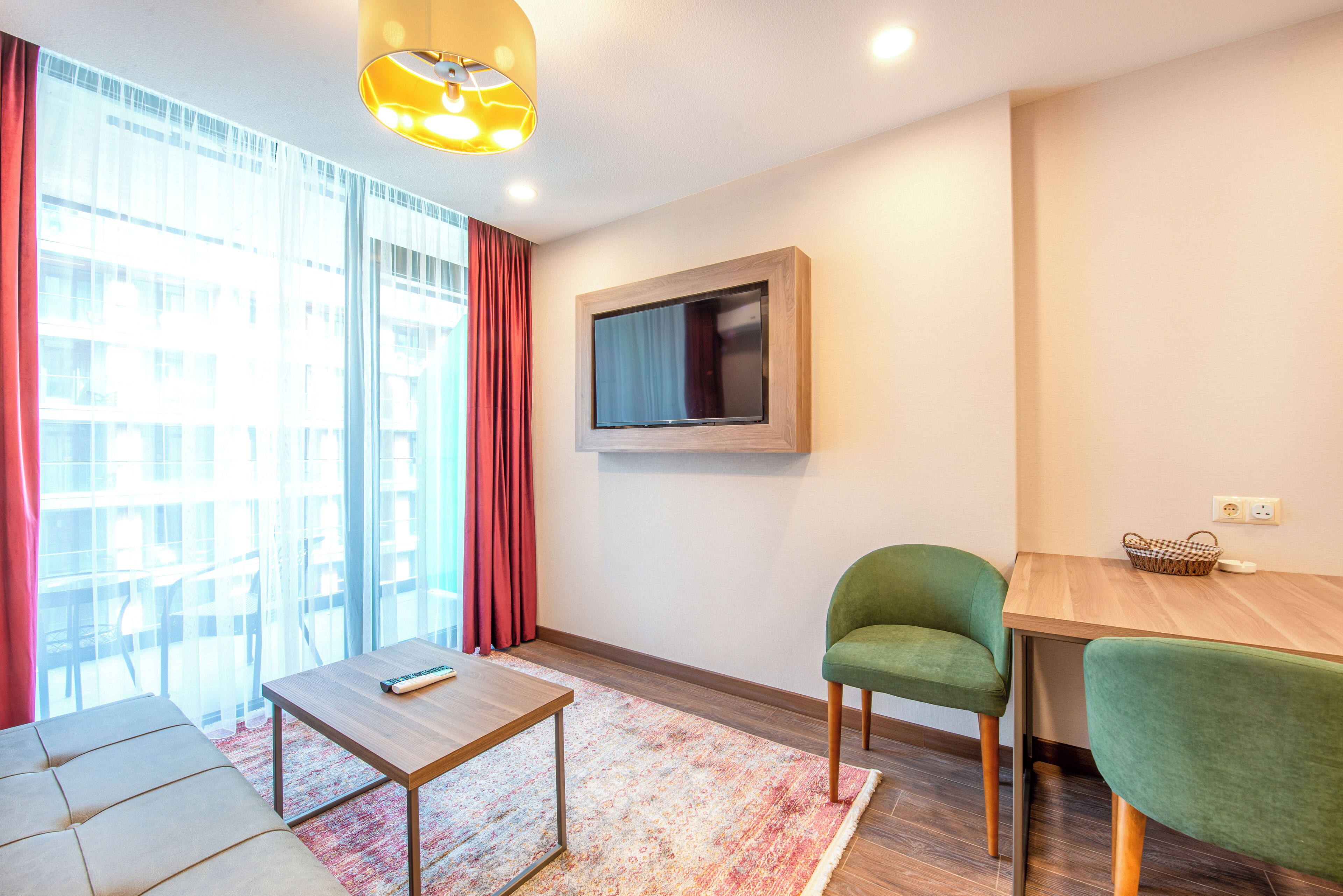 Deluxe Apartment, 1 Double Bed with Sofa bed | Living area