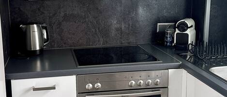 Microwave, oven, stovetop