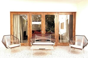 Property grounds - Large modern villa with pool on West Coast near beach & restaurants w/ parking. (Derricks, Saint James, Barbados)