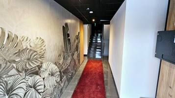 Check-in/check-out kiosk