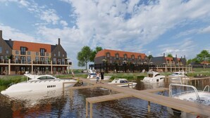 View from property - Beautiful Apartment With Beautiful Views of the Lively Marina (Kamperland)