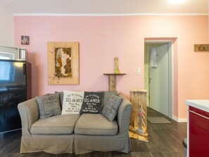 Living room - Apartment With a Shared Sauna in Bichlbach (Bichlbach)