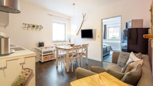 Living room - Apartment With a Shared Sauna in Bichlbach (Bichlbach)