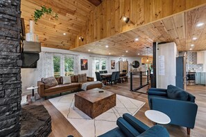 Interior - Blue Ridge Lake Home w/ Hot Tub in Morganton! (Morganton)