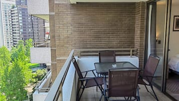 Apartamento luxo | Terraço/pátio