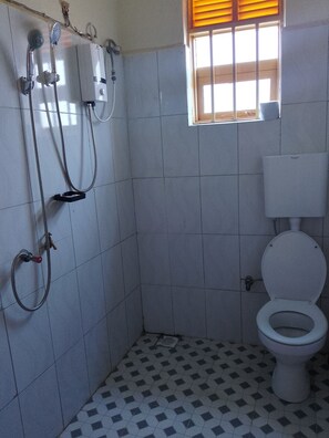 Towels, soap, toilet paper
