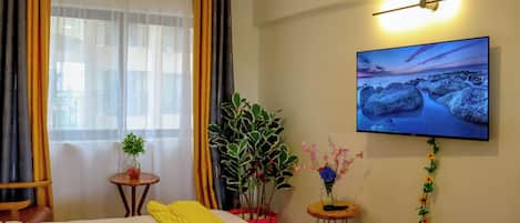 Appartement | 1 chambre, Wi-Fi gratuit, draps fournis