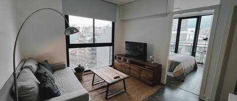Lägenhet | Vardagsrum | Tv