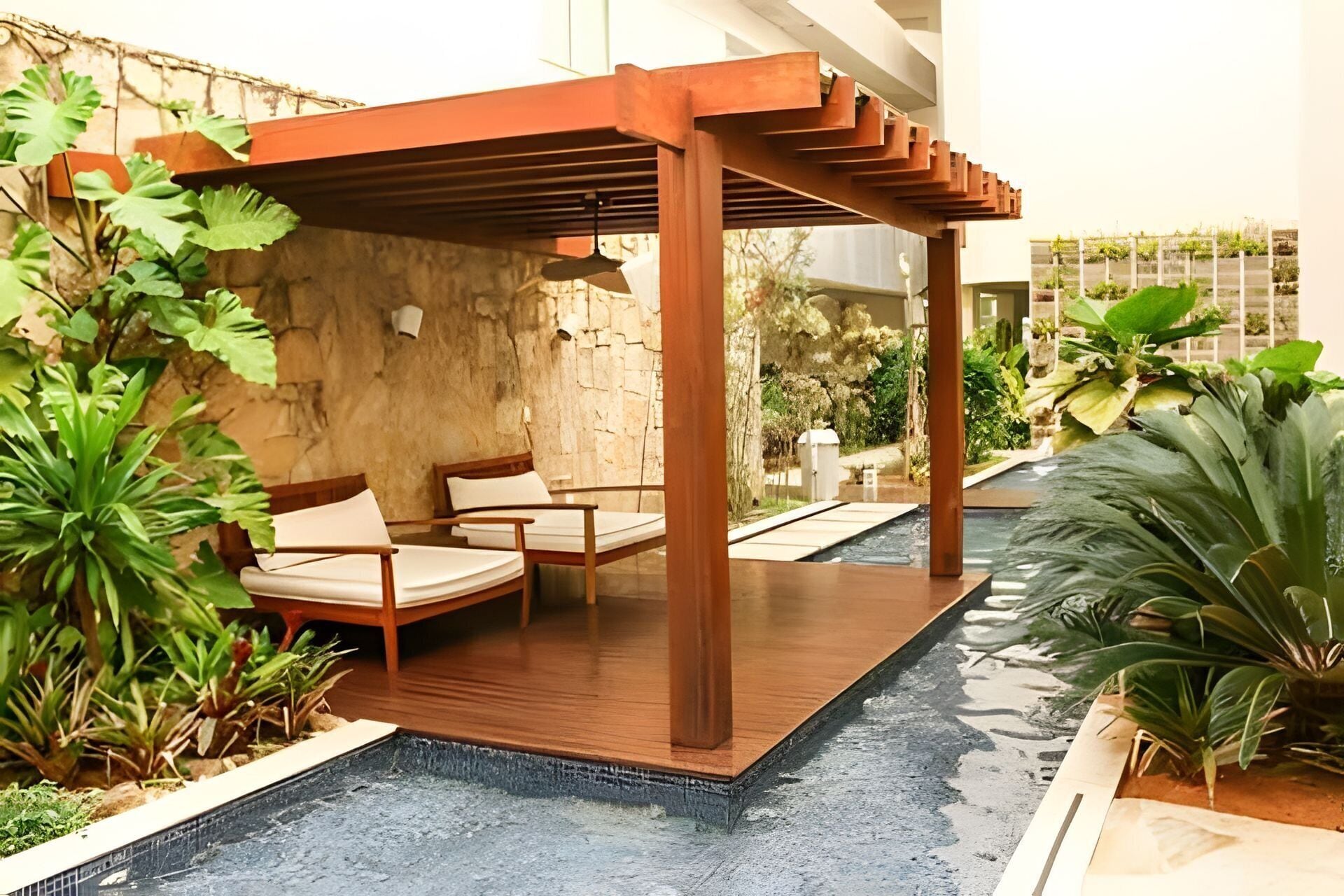 Jardines del alojamiento