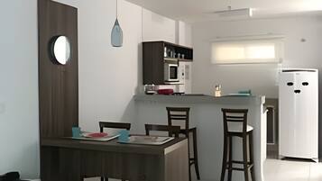Eenvoudig appartement | Dineren