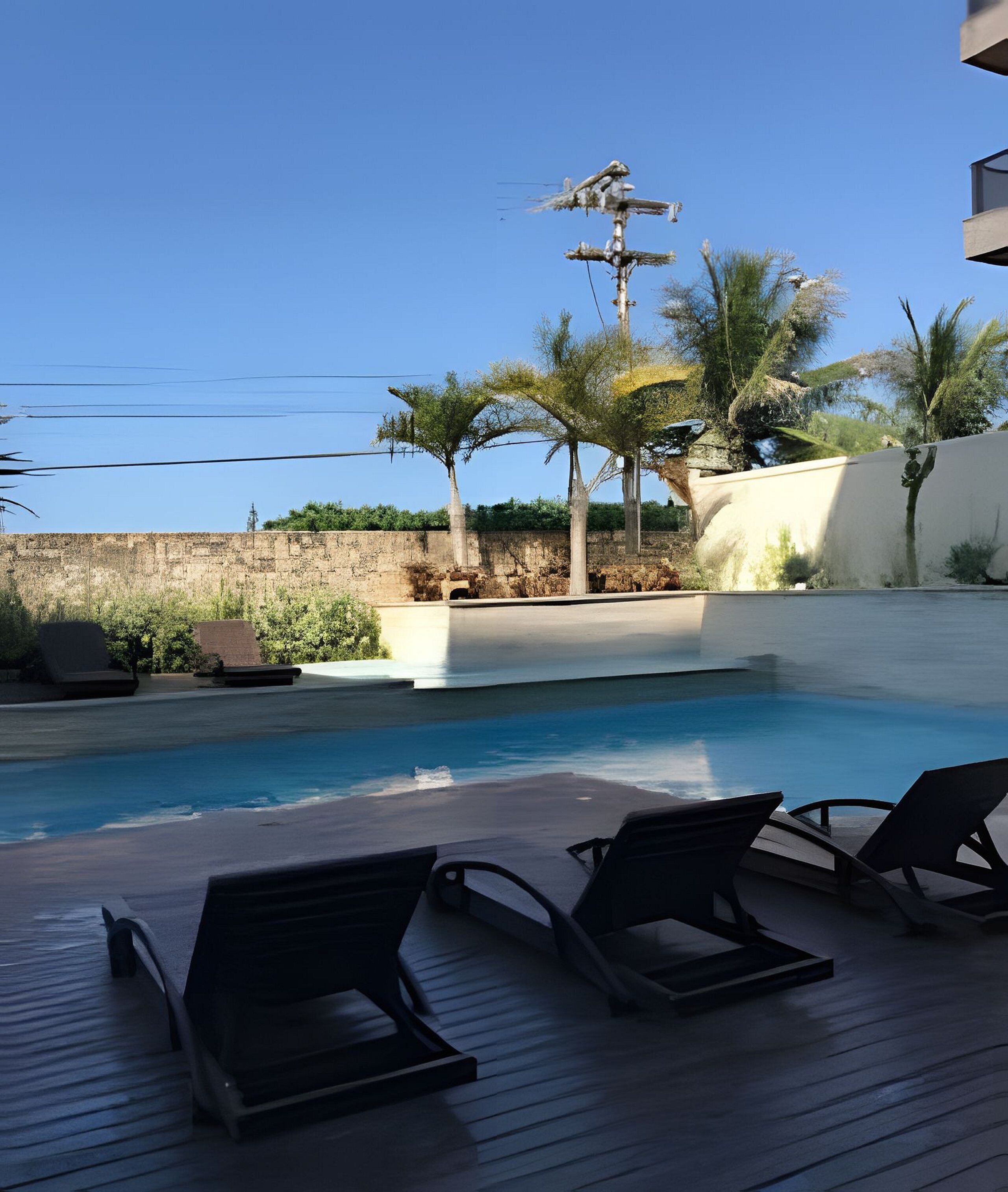 Quarto casal básico | Piscina | Piscina externa