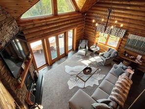 Interior - Picturesque Log Home, Family Fun with Scenic Views (Champion)