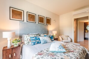 2 bedrooms, iron/ironing board, bed sheets