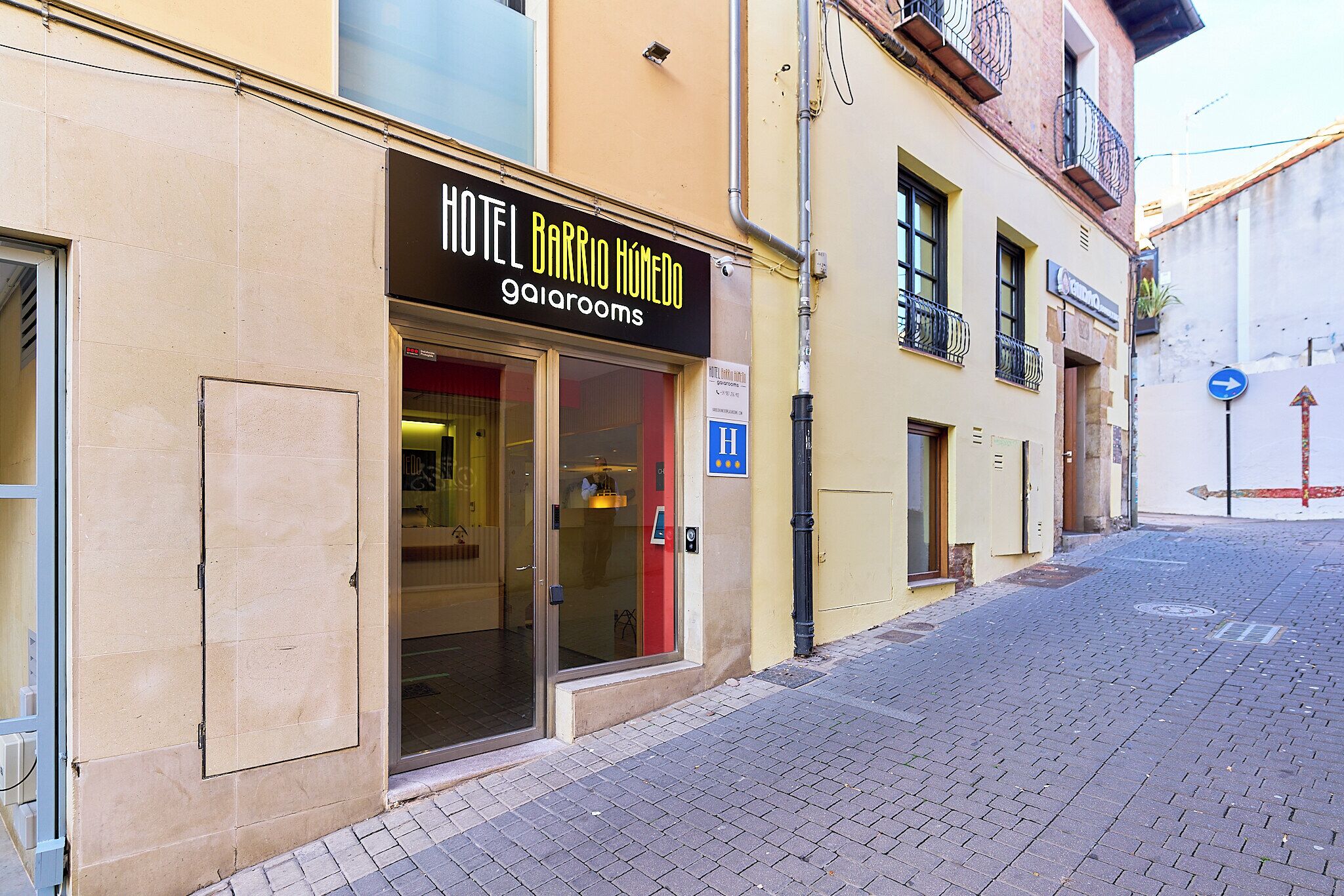 Fachada del alojamiento