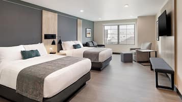 Deluxe-Zimmer, 2 Queen-Betten | Bettwäsche