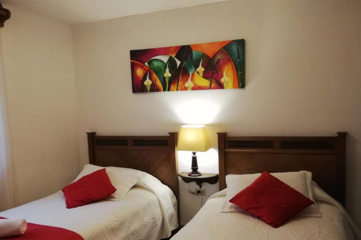 Ropa de cama de alta calidad, edredones de plumas, wifi gratis