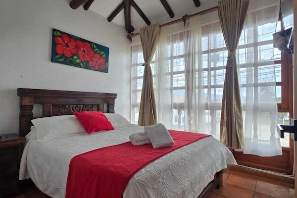 Premium bedding, down comforters, free WiFi