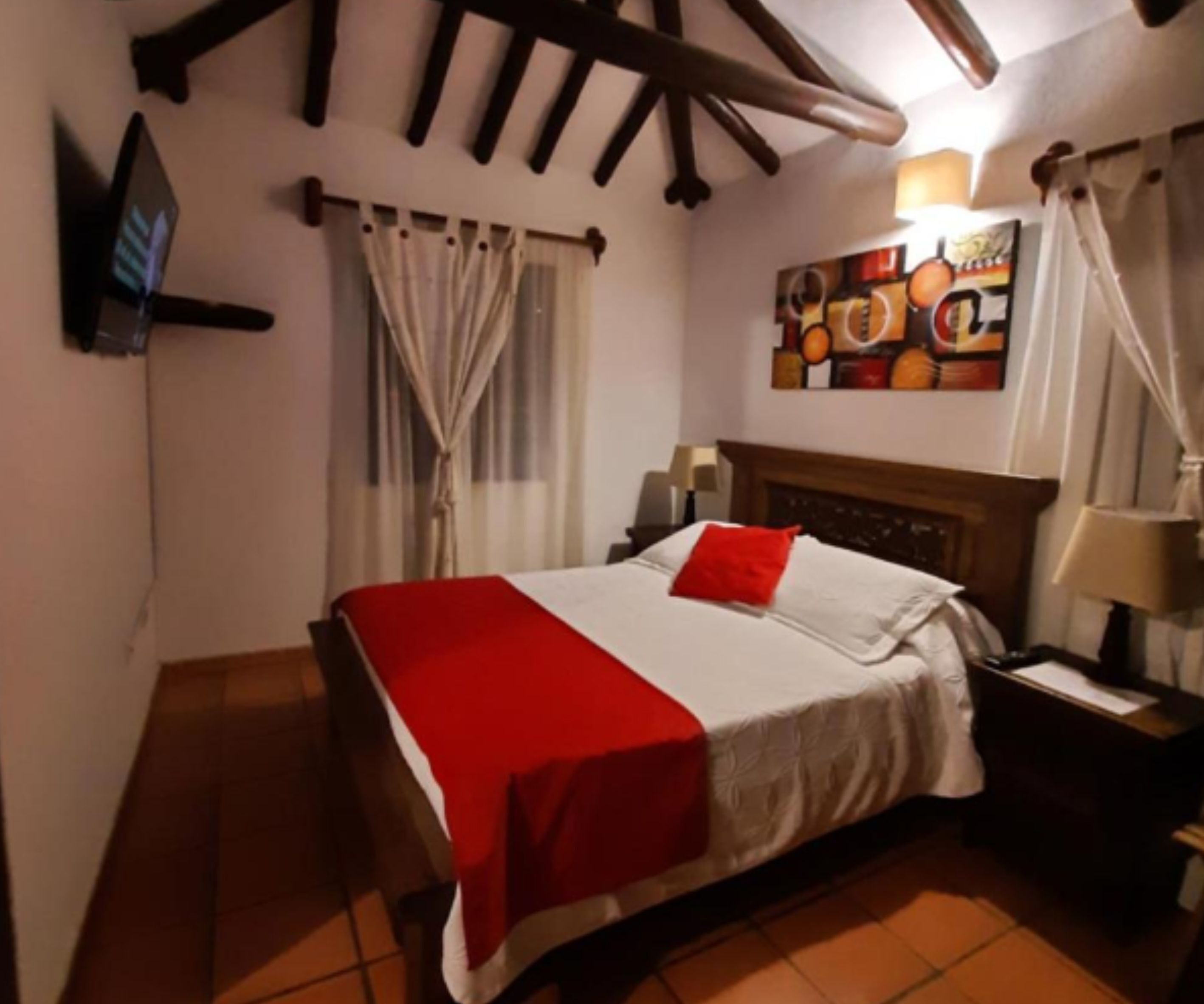 Premium bedding, down duvets, free WiFi