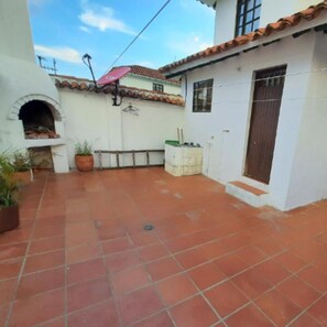 Terrace/patio - ApartaHotel El Refugio de Maria (Villa de Leyva)