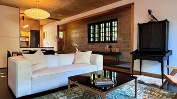 TV, fireplace, stereo