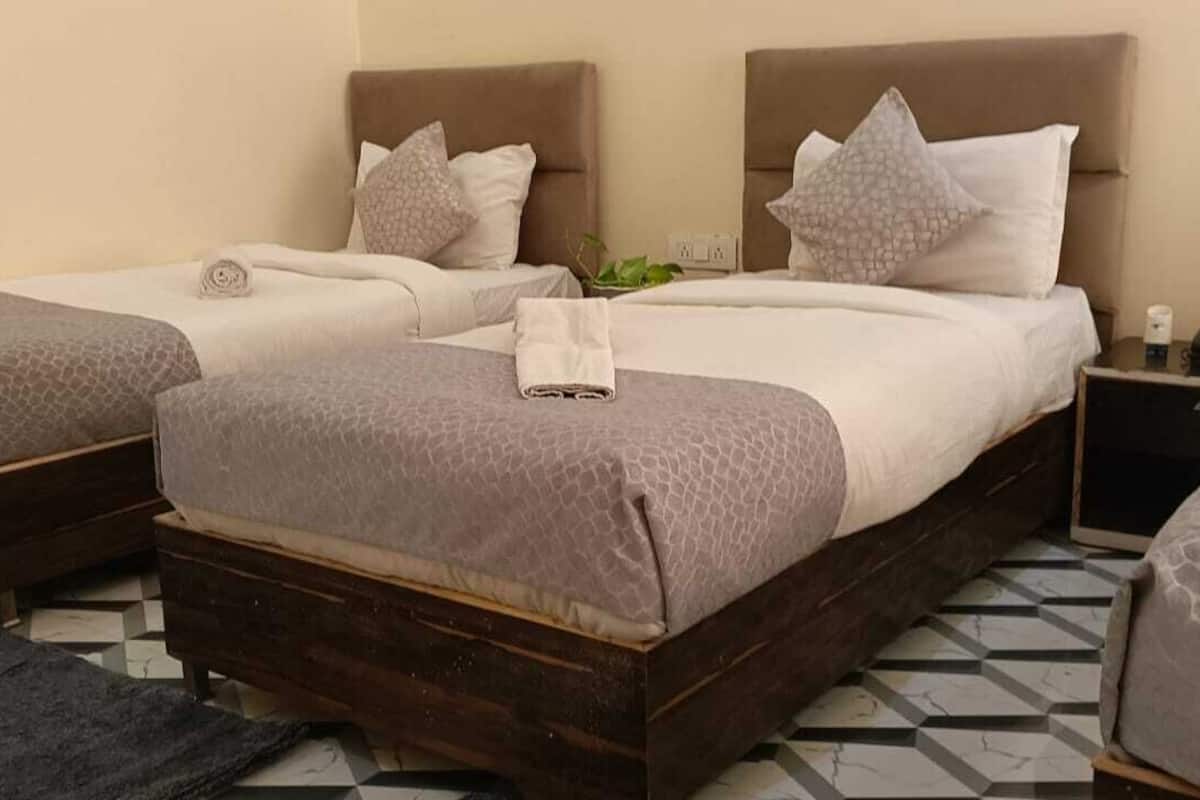 1 bedroom, desk, laptop workspace, iron/ironing board