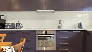 Coffee/tea maker, cookware/dishes/utensils, dining tables - Mowamba B2 (Central Village)