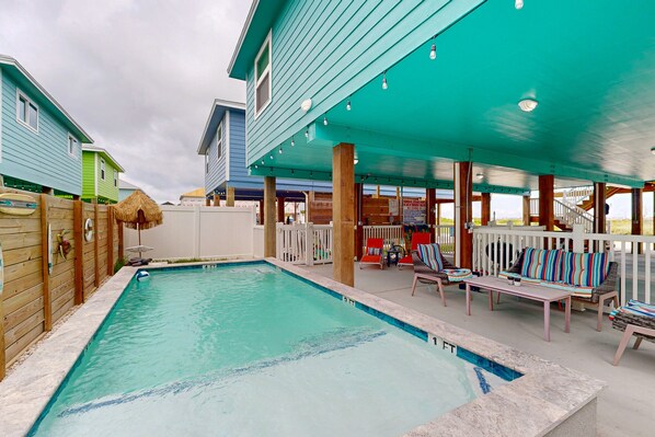 Piscine chauffée