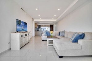 Smart TV, video games, table tennis, books