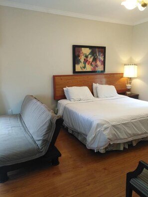 1 bedroom, desk, WiFi, bed sheets - Lakeview resort style suite (Twin or King) (Loretto)