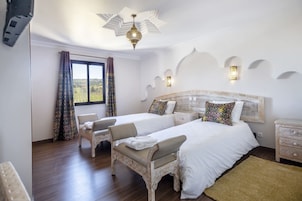 Superior Double or Twin Room, Hill View | Minibar, in-room safe, desk, blackout drapes