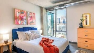 2 bedrooms, iron/ironing board, travel crib, free WiFi