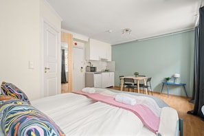 Chambre Deluxe double | Aire de séjour