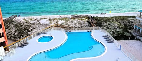Udendørs pool, opvarmet pool
