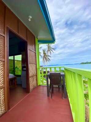 Comfort huis, balkon | Terras