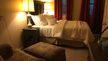 1 chambre, fer et planche Ă repasser, Wi-Fi, draps fournis