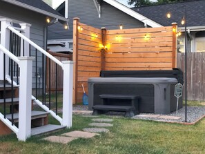 Bain à remous extérieur