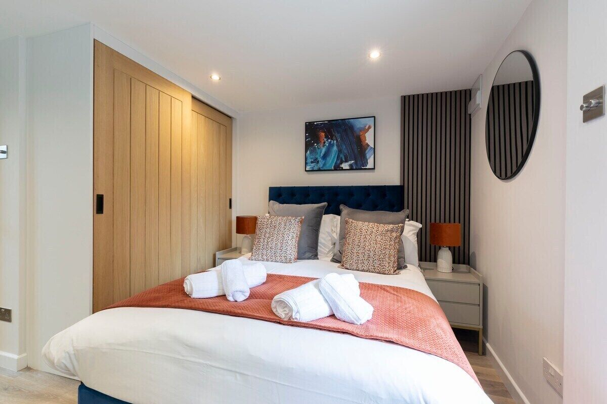1 Schlafzimmer, Bügeleisen/Bügelbrett, Reisekinderbett, kostenloses WLAN