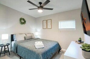 1 bedroom, iron/ironing board, free WiFi, bed sheets