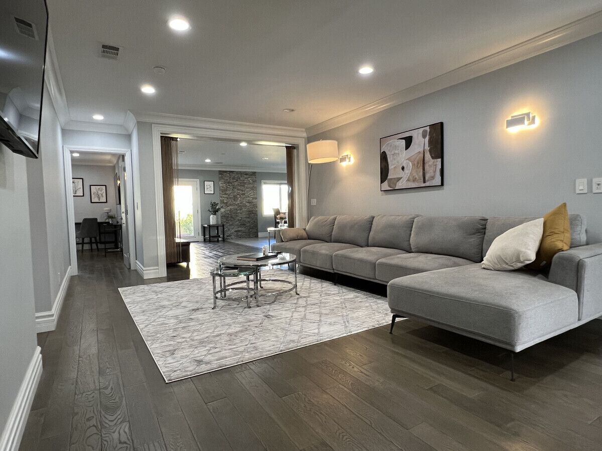 Smart TV, foosball, books, offices