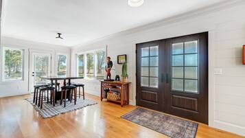 Uitzicht vanuit accommodatie