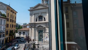 Blick von der Unterkunft