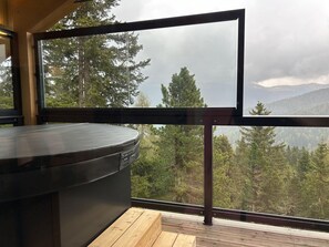 Chalet | Uitzicht vanuit accommodatie